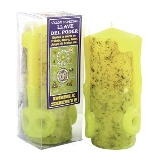 Velón Llave Poder Doble Suerte